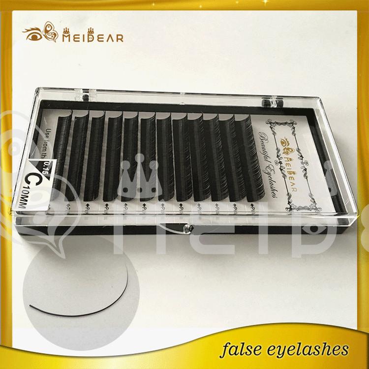 Factory supply eyelash extensions with custom package and private label